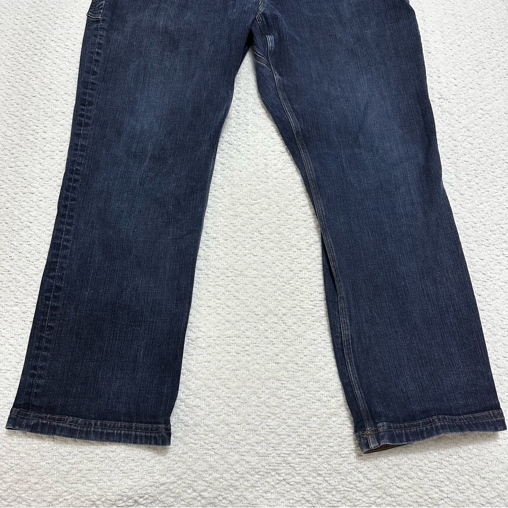 Duluth Trading Jeans Mens Blue Denim Ballroom Double Flex Jeans Men’s 42 x 30 - Picture 2 of 11